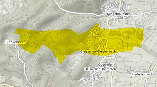 Immobilienpreisekarte Gleiszellen Gleishorbach